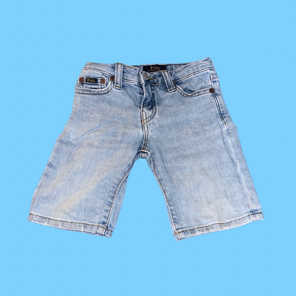 Polo by Ralph Lauren Slim Stretch Denim Shorts
